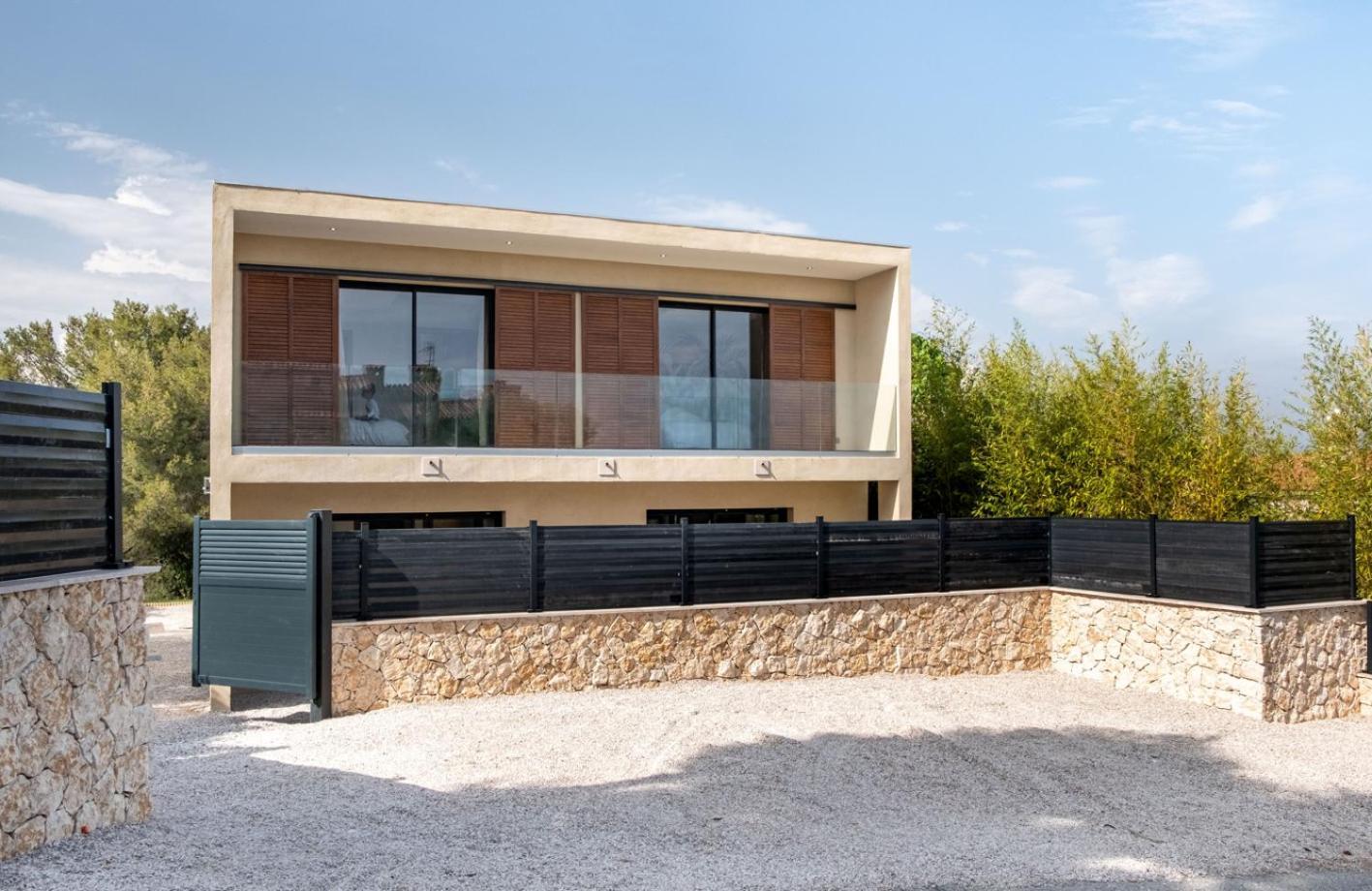 Magnifique villa contemporaine vue mer&montagne Saint-Paul-de-Vence Extérieur photo