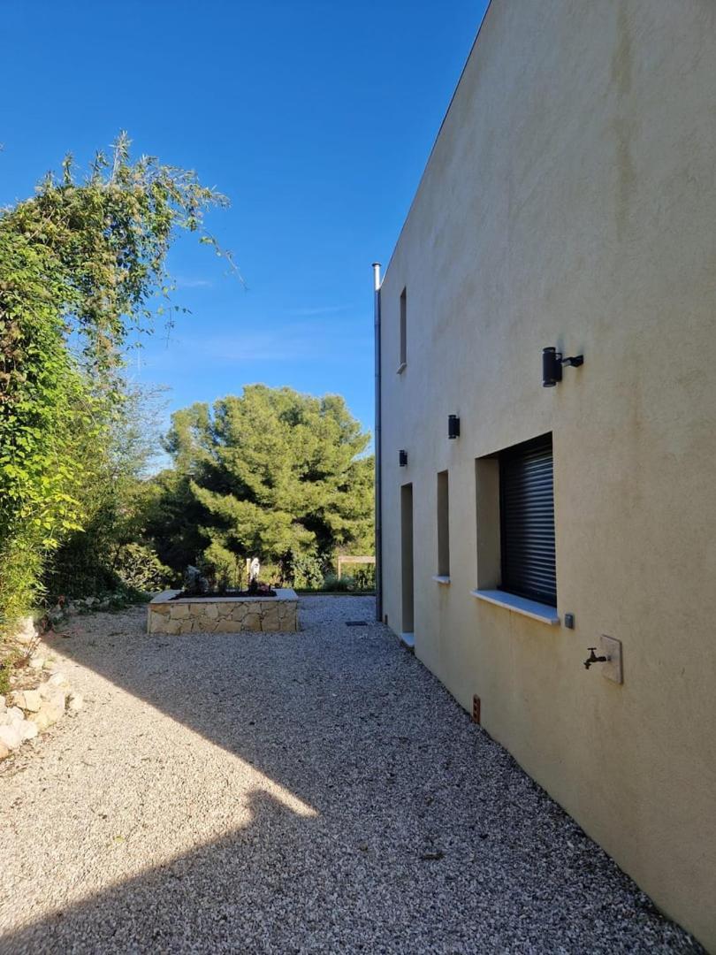 Magnifique villa contemporaine vue mer&montagne Saint-Paul-de-Vence Extérieur photo